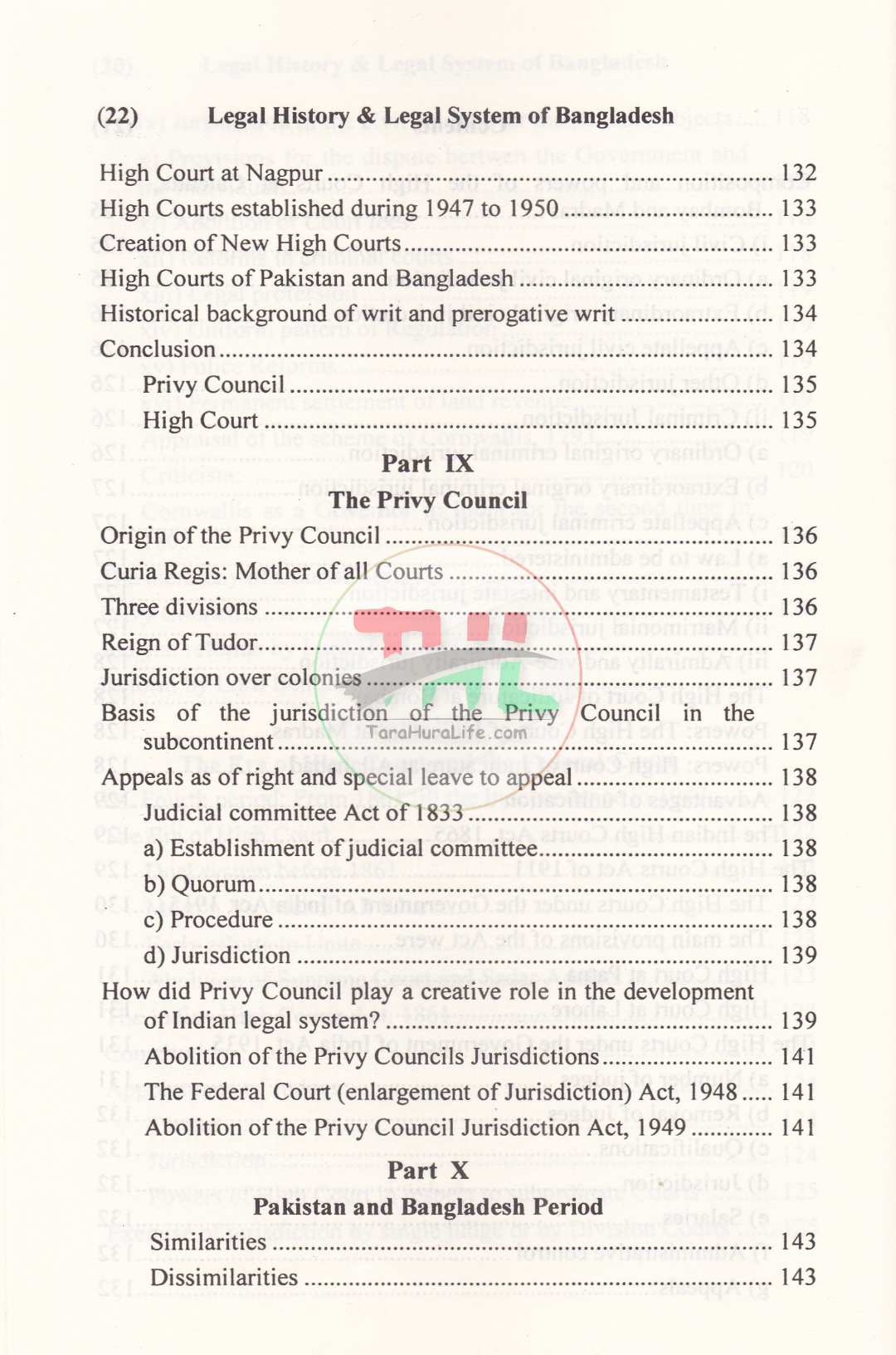 Legal History & Legal System of Bangladesh