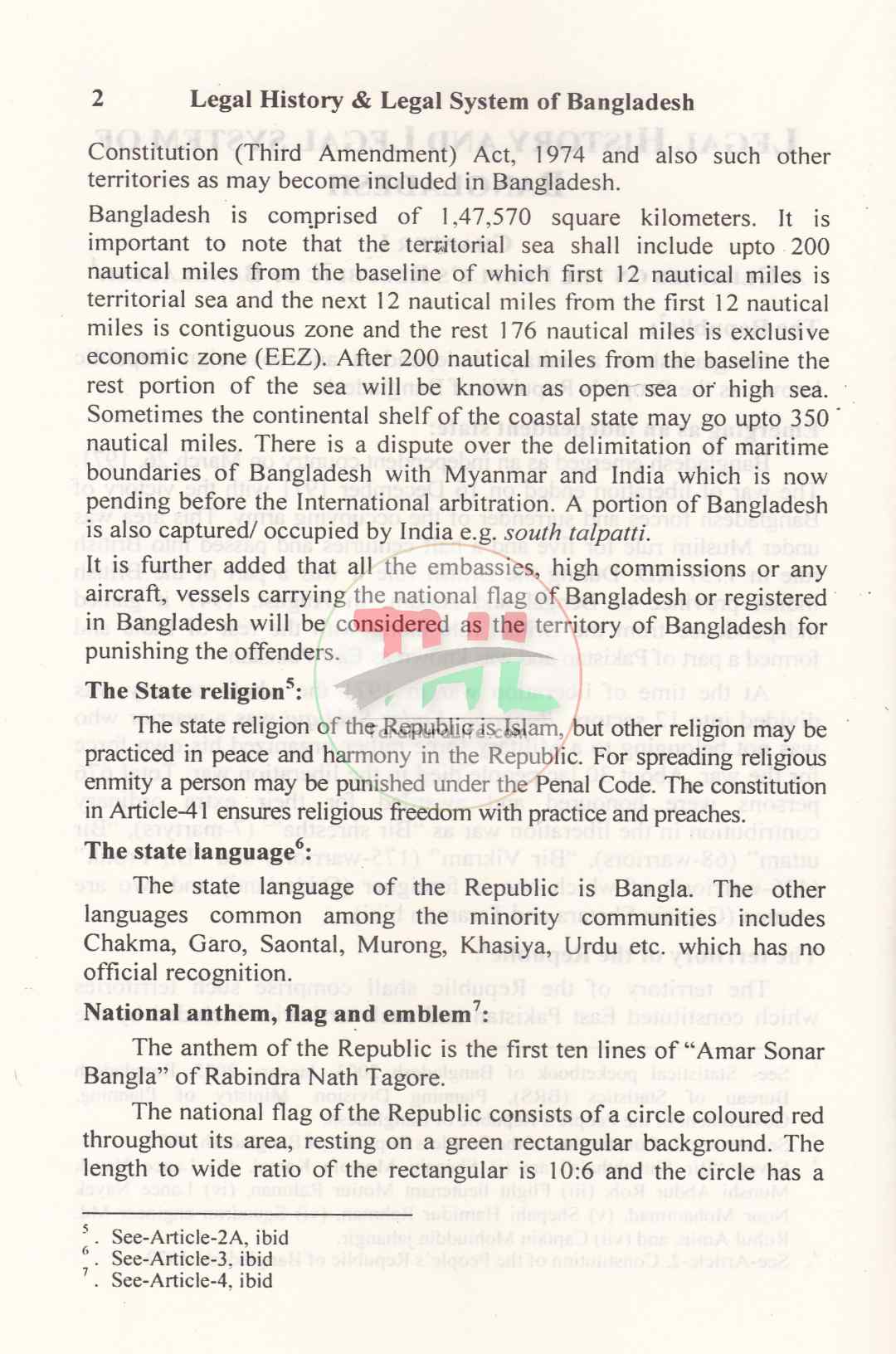 Legal History & Legal System of Bangladesh