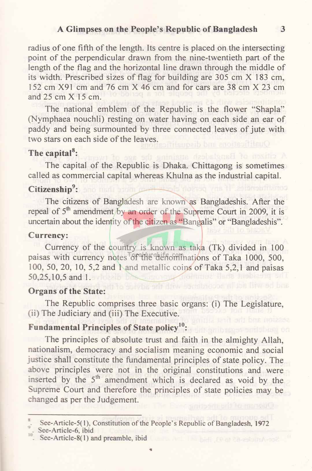 Legal History & Legal System of Bangladesh