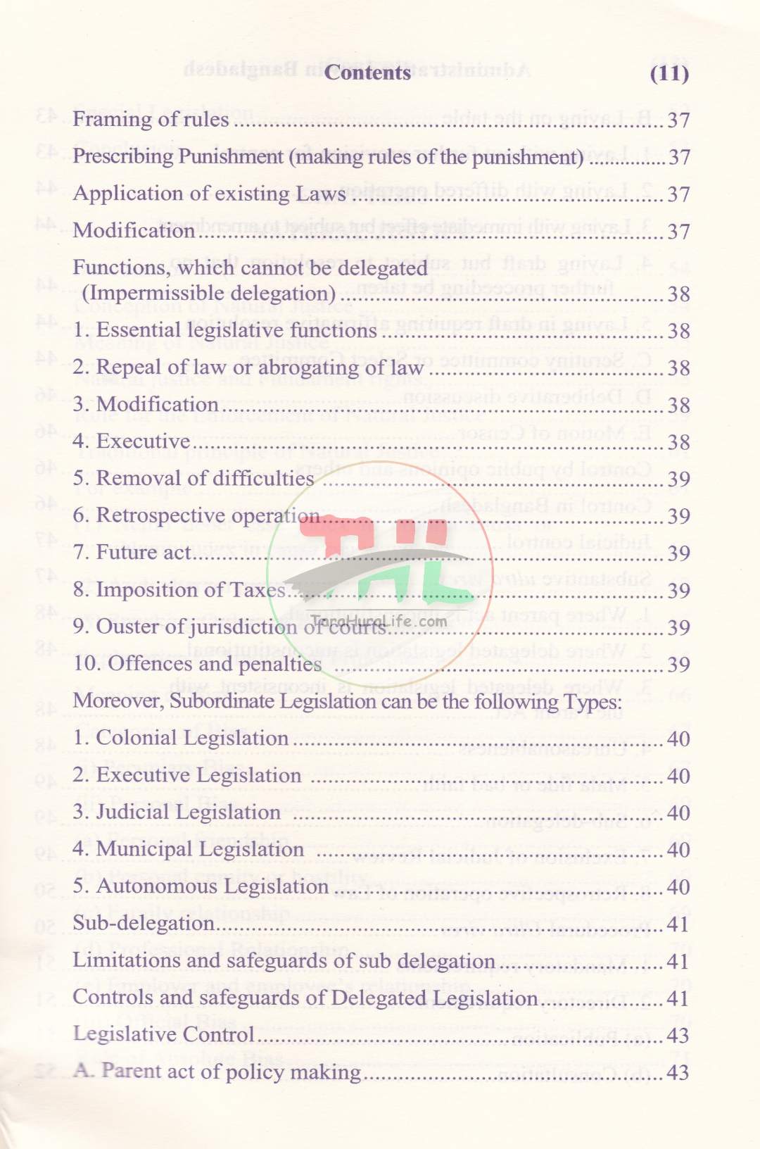 Administrative Law in Bangladesh