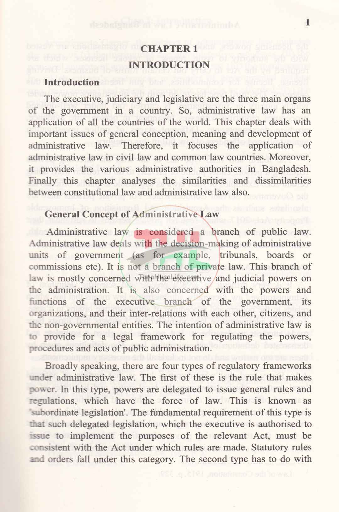Administrative Law in Bangladesh