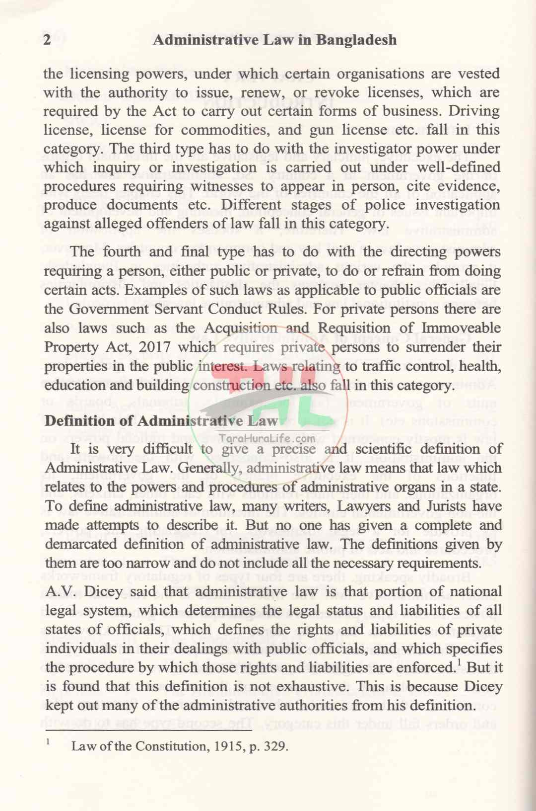 Administrative Law in Bangladesh