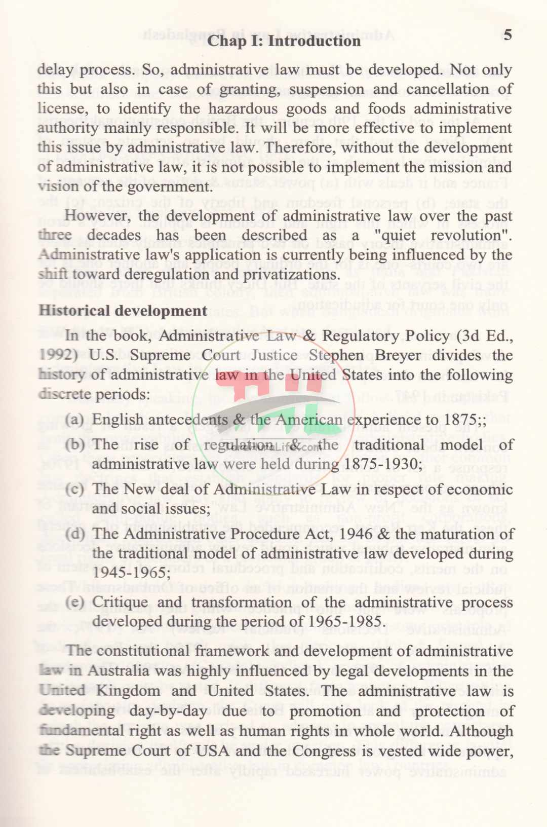 Administrative Law in Bangladesh