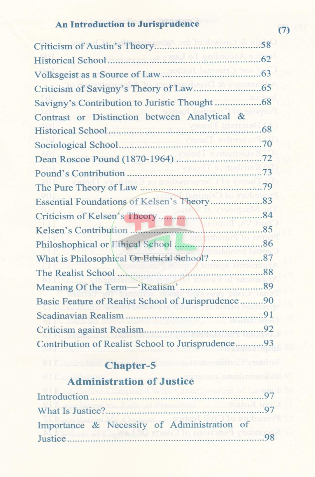 An Introduction to Jurisprudence & Legal Theory (Student Edition)