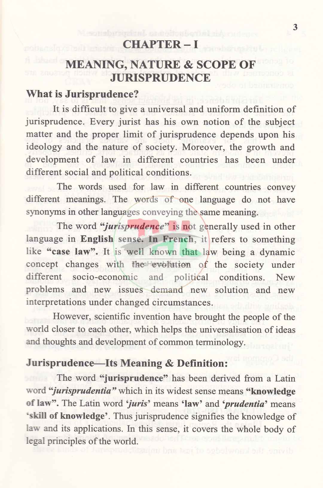 An Introduction to Jurisprudence & Legal Theory (Student Edition)