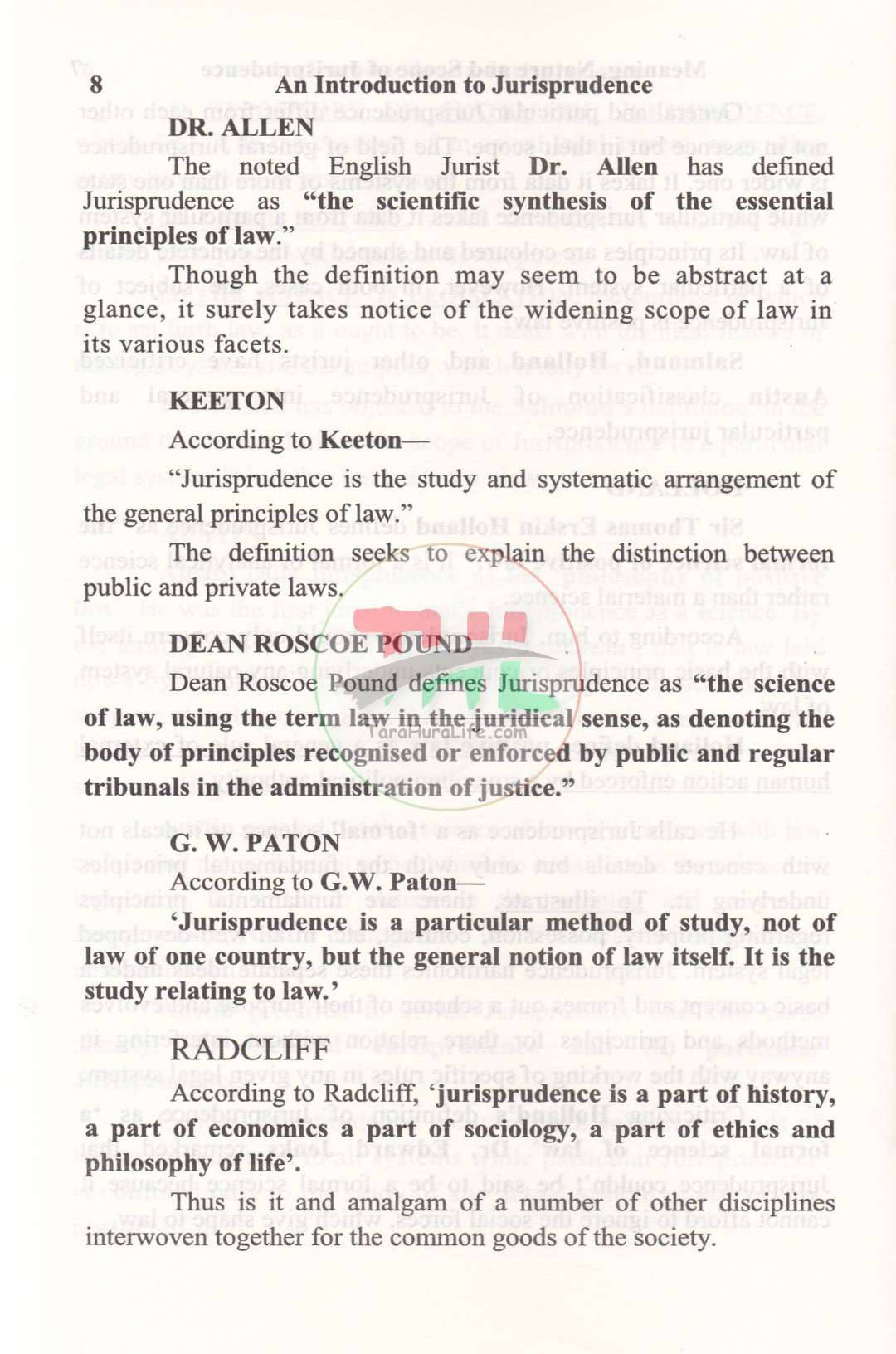An Introduction to Jurisprudence & Legal Theory (Student Edition)