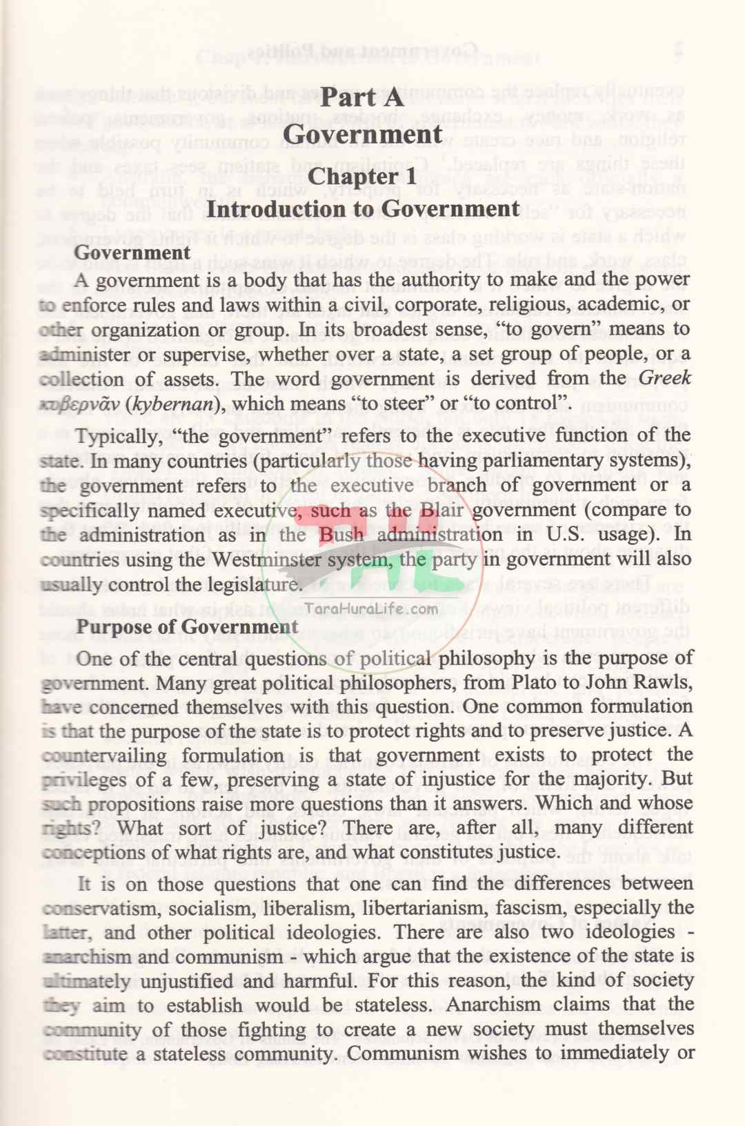 Government and Politics