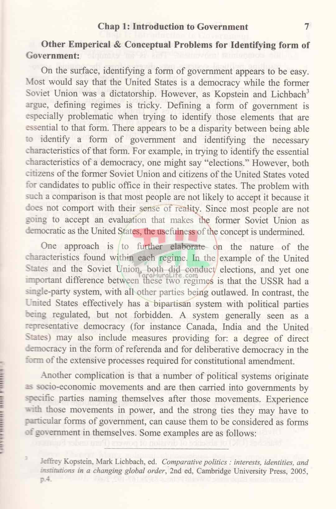 Government and Politics