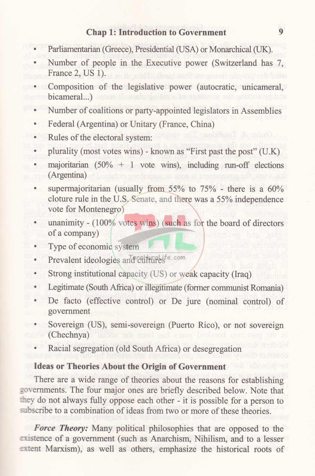 Government and Politics