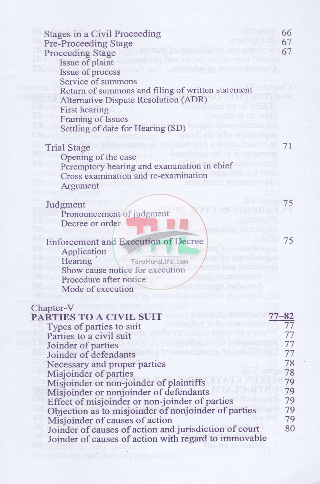 Textbook on Civil Procedure