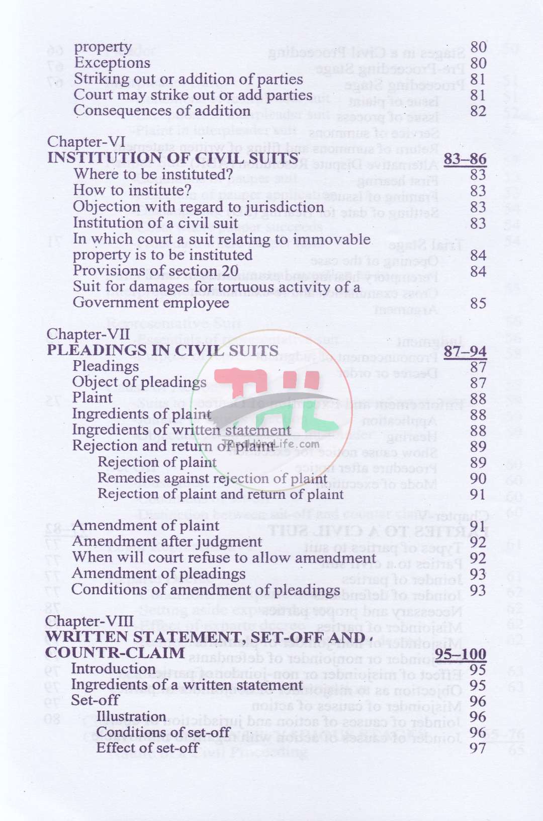 Textbook on Civil Procedure