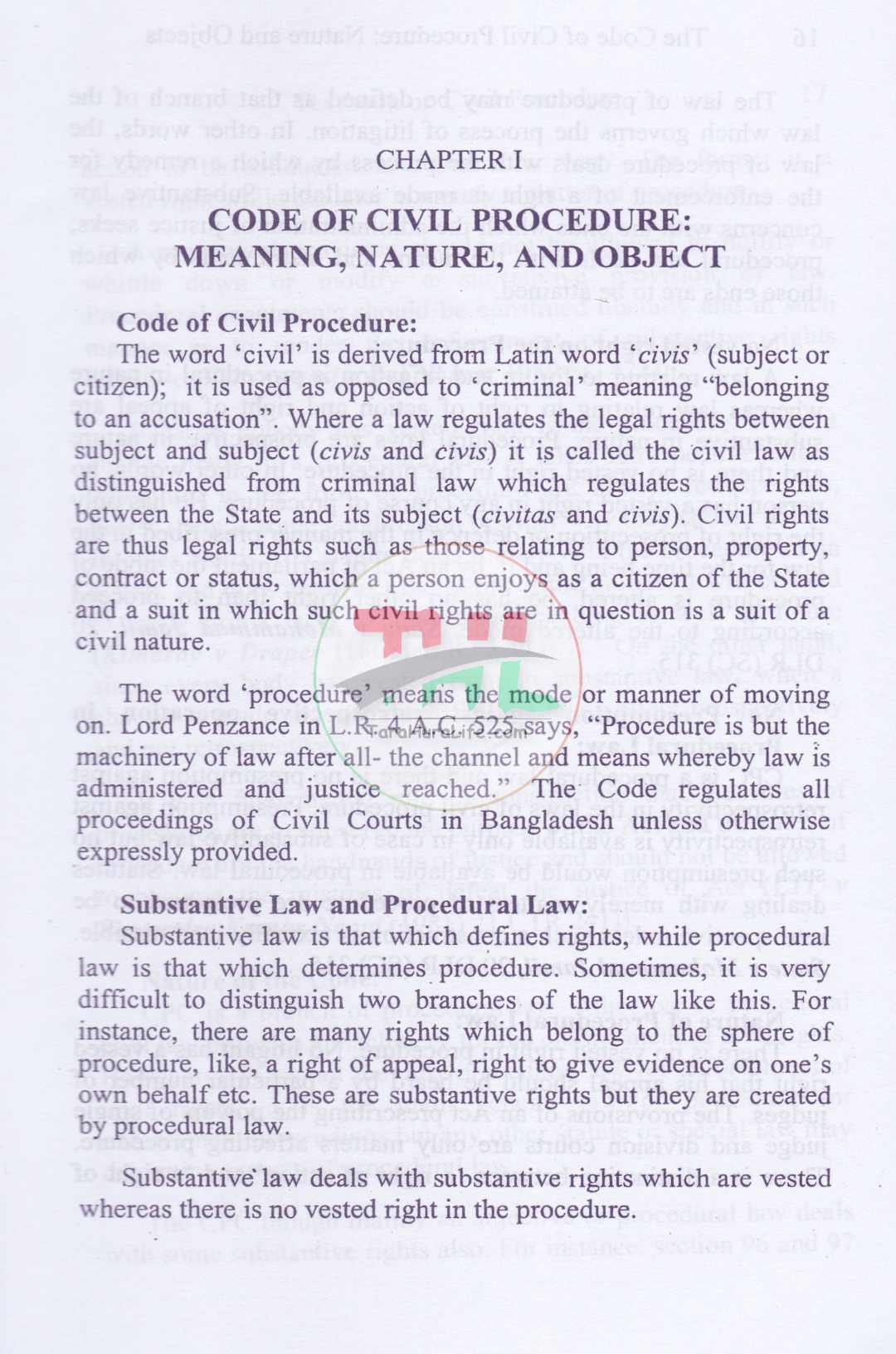 Textbook on Civil Procedure