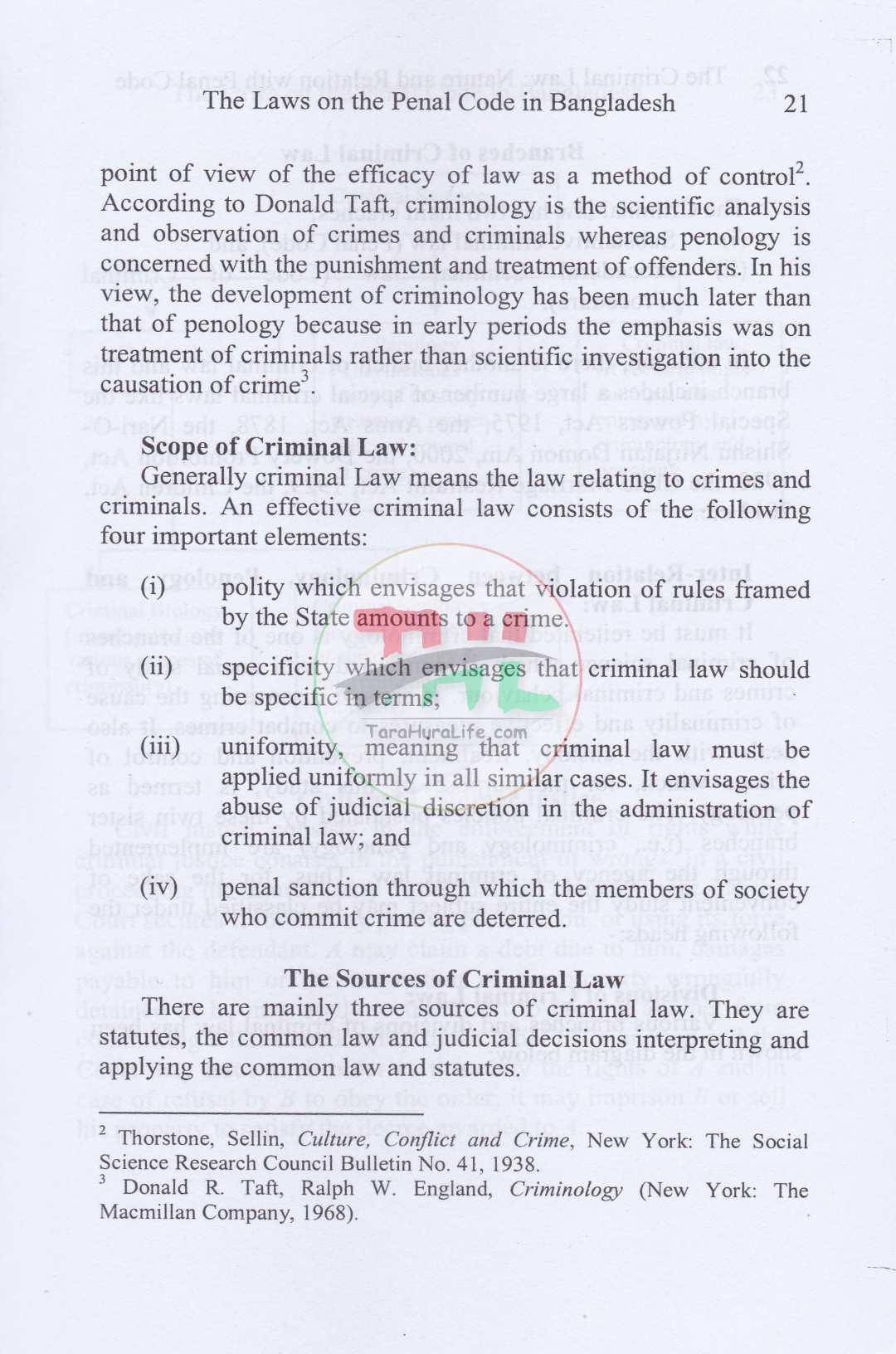 Laws On The Penal Code In Bangladesh