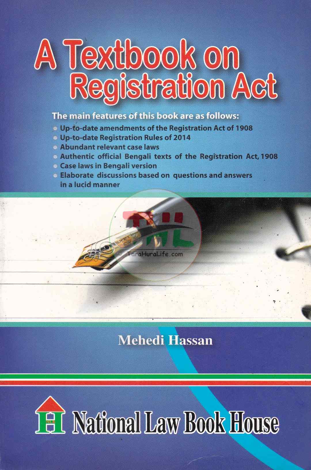 A Textbook on Registration Act