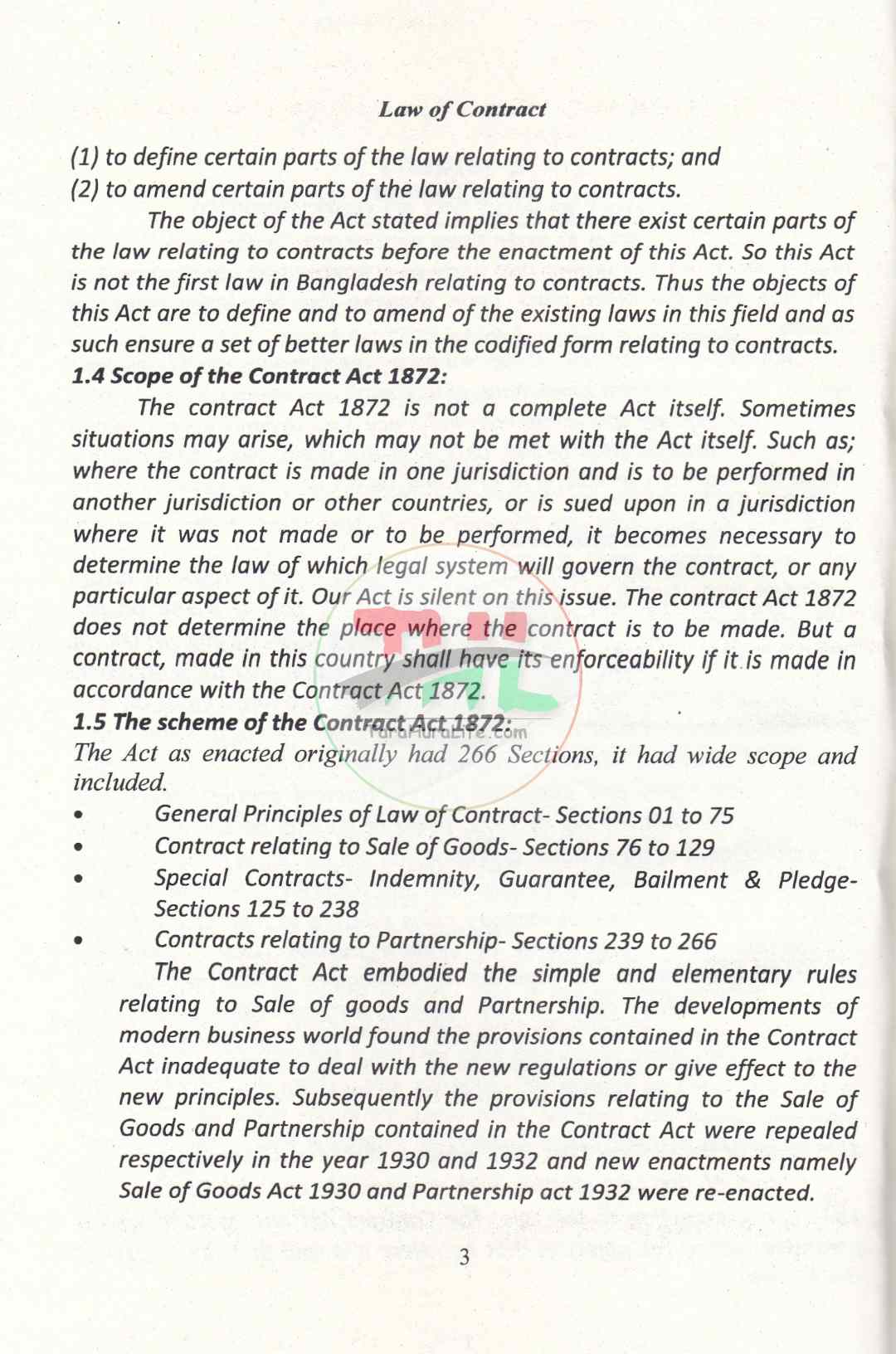 Law of Contract
