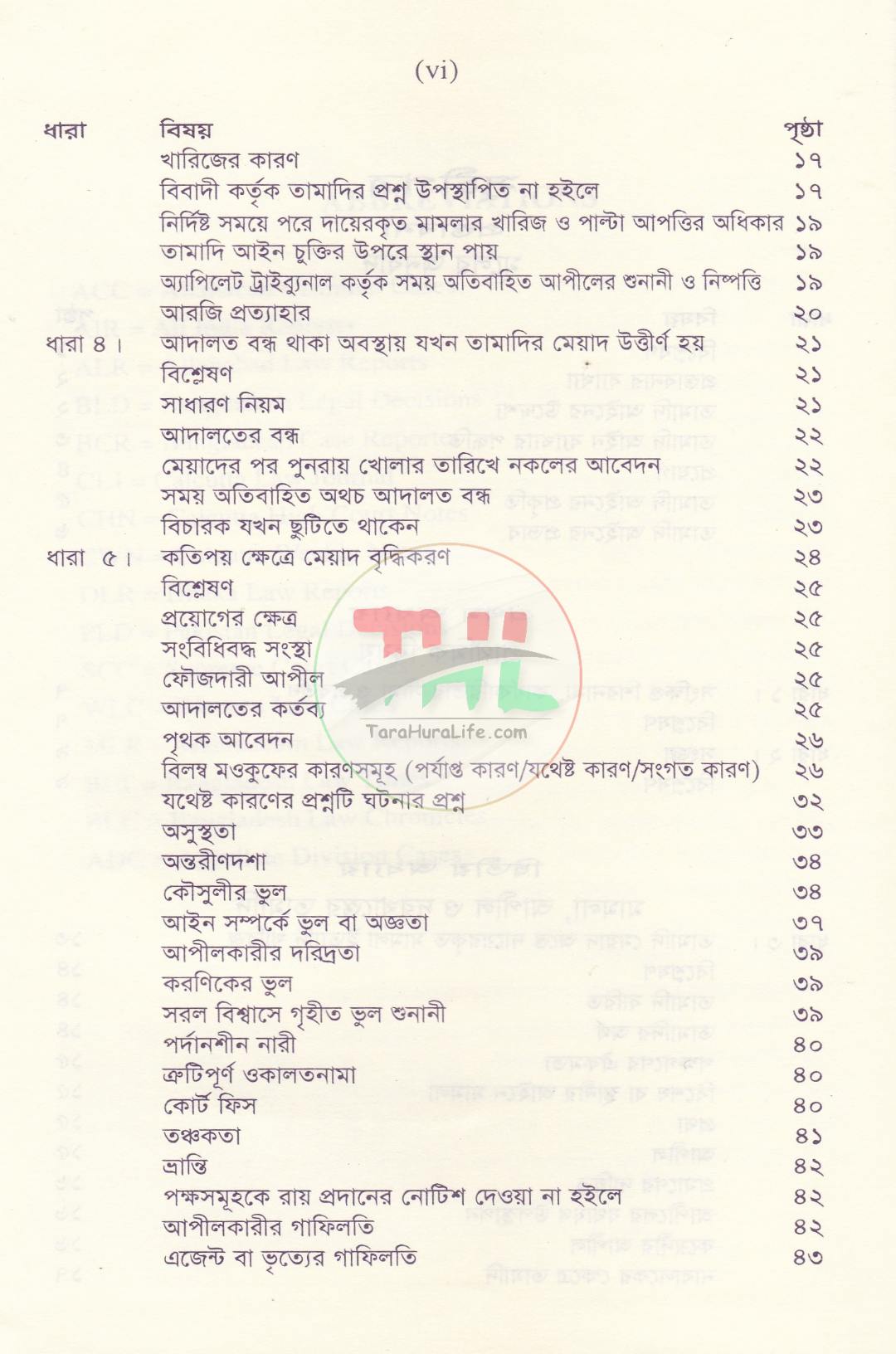 তামাদি আইন সর্বশেষ সংশোধনীসহ [বাংলা ও ইংরেজি]