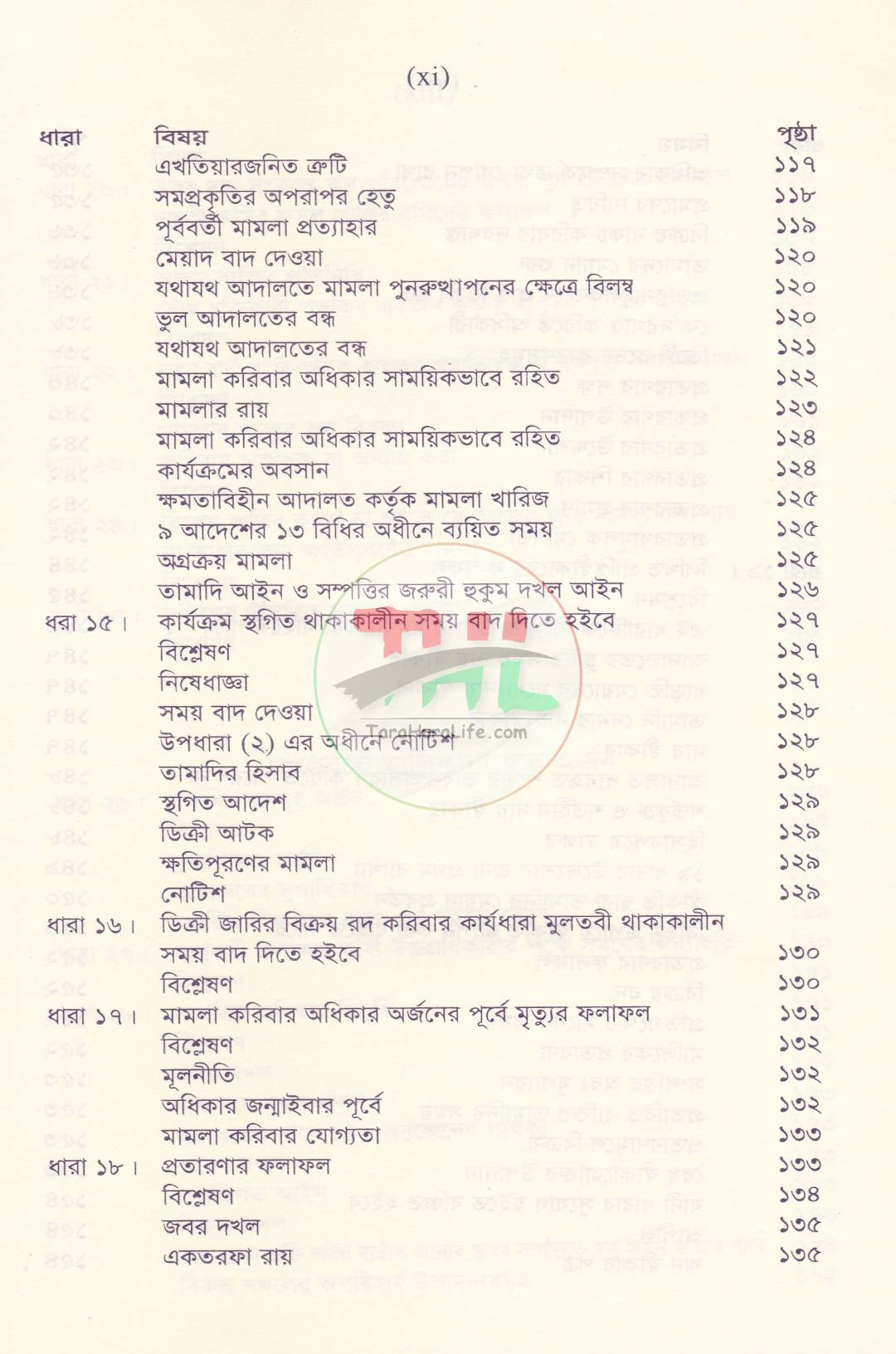 তামাদি আইন সর্বশেষ সংশোধনীসহ [বাংলা ও ইংরেজি]