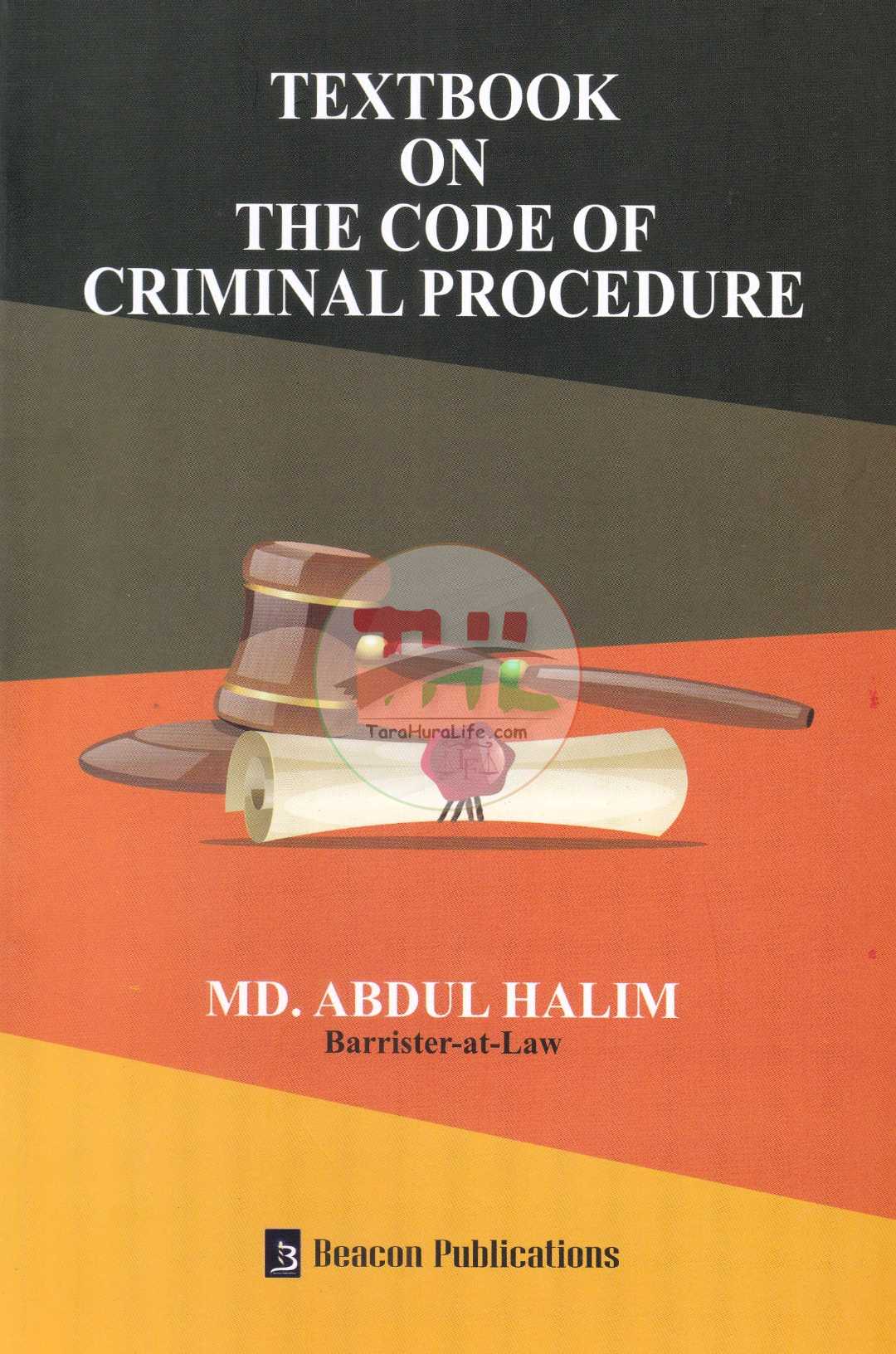 Textbook on the Code of Criminal Procedure