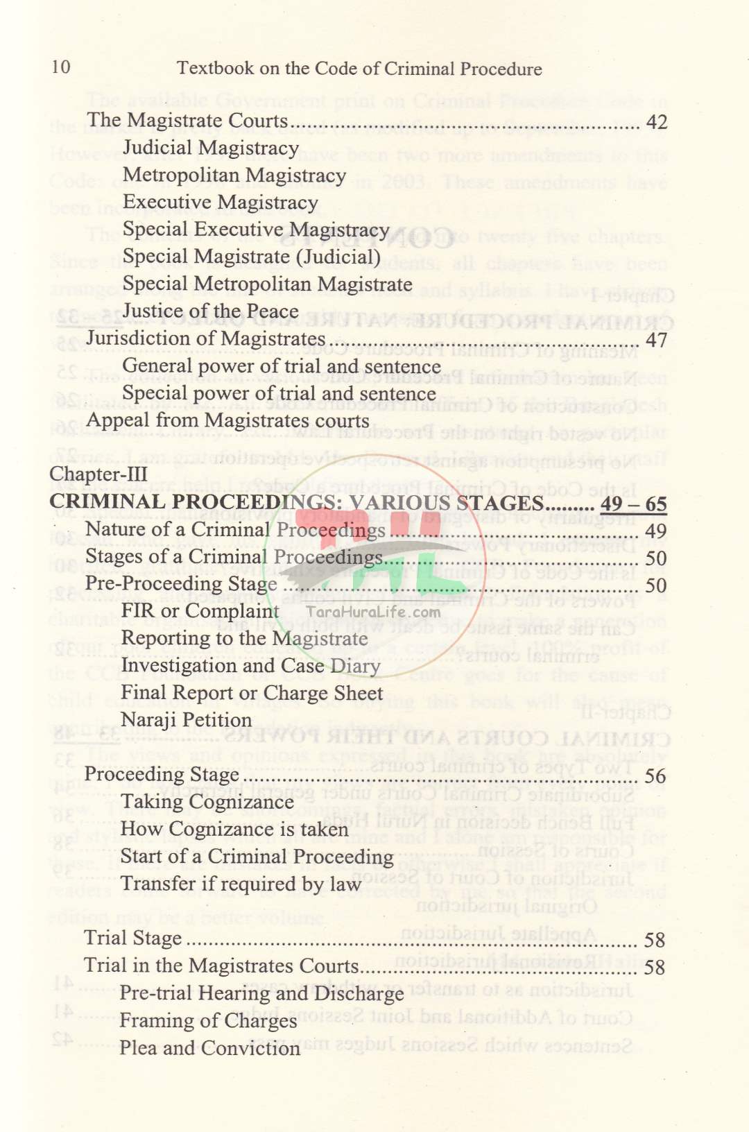 Textbook on the Code of Criminal Procedure