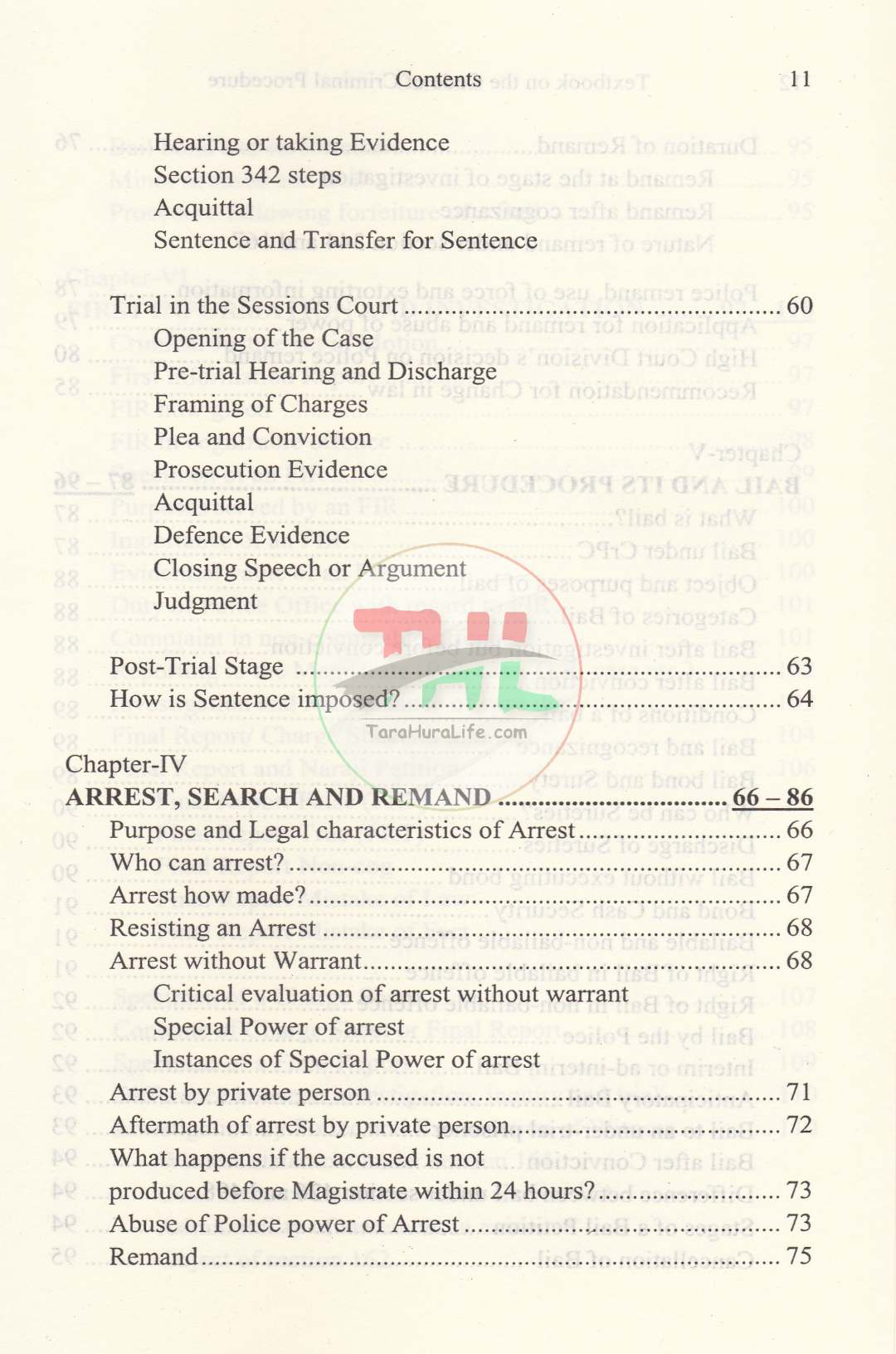 Textbook on the Code of Criminal Procedure