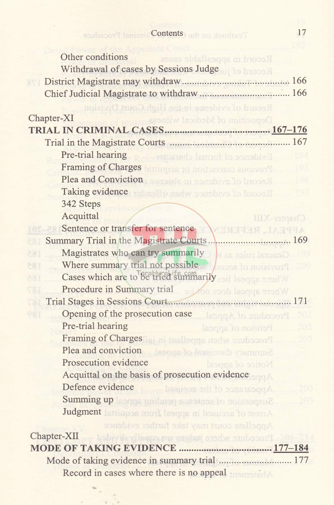 Textbook on the Code of Criminal Procedure