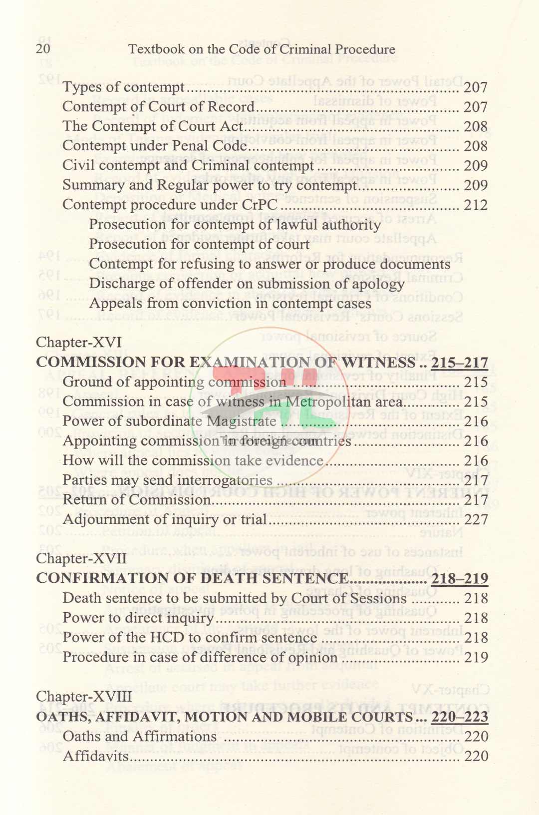 Textbook on the Code of Criminal Procedure