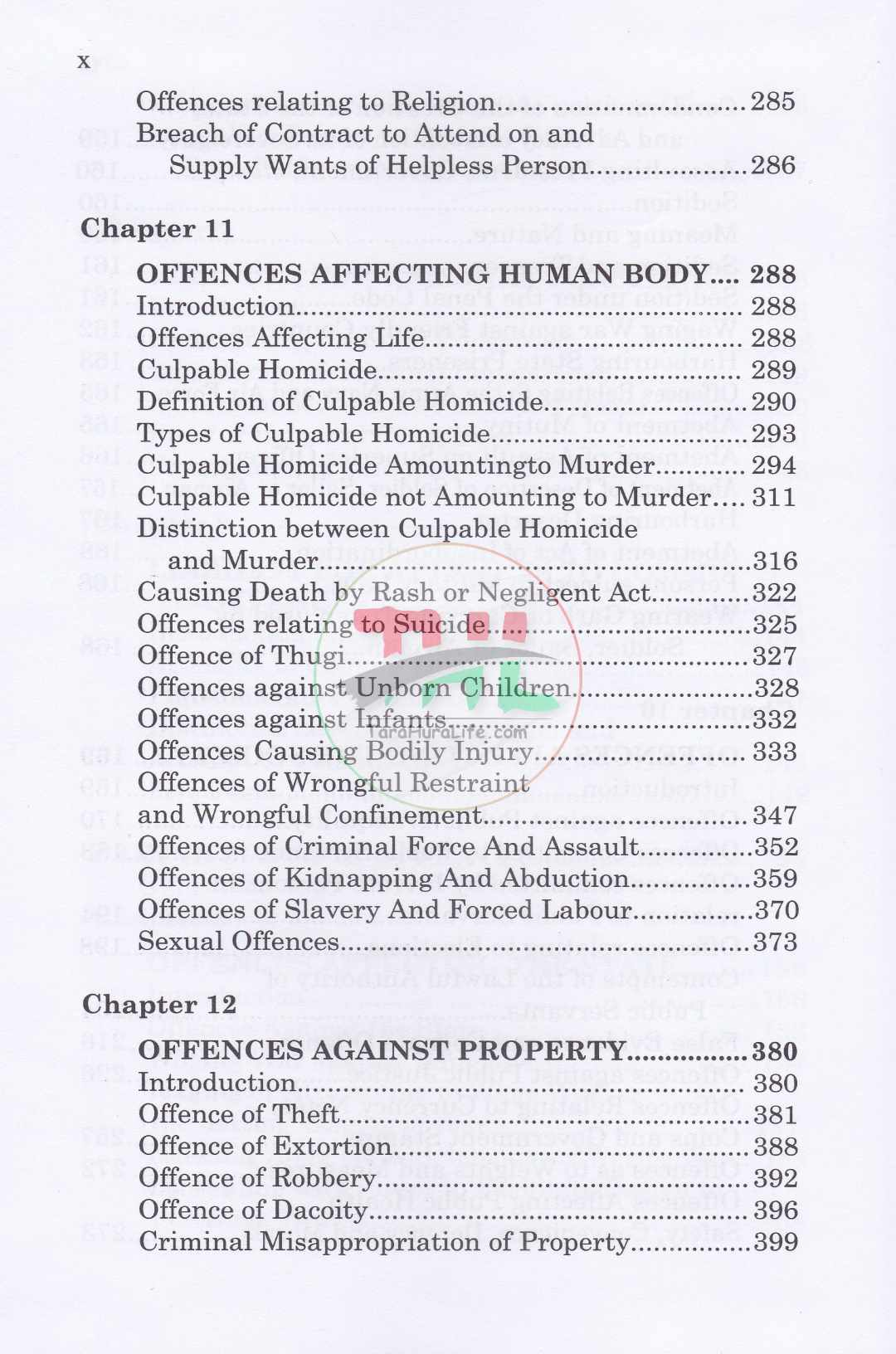 Principles of Penal Code