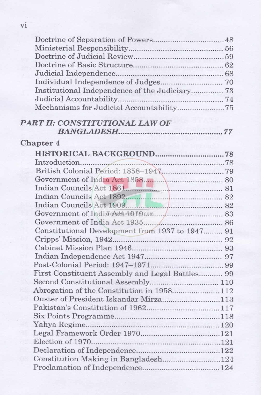 Principles of Constitutional Law