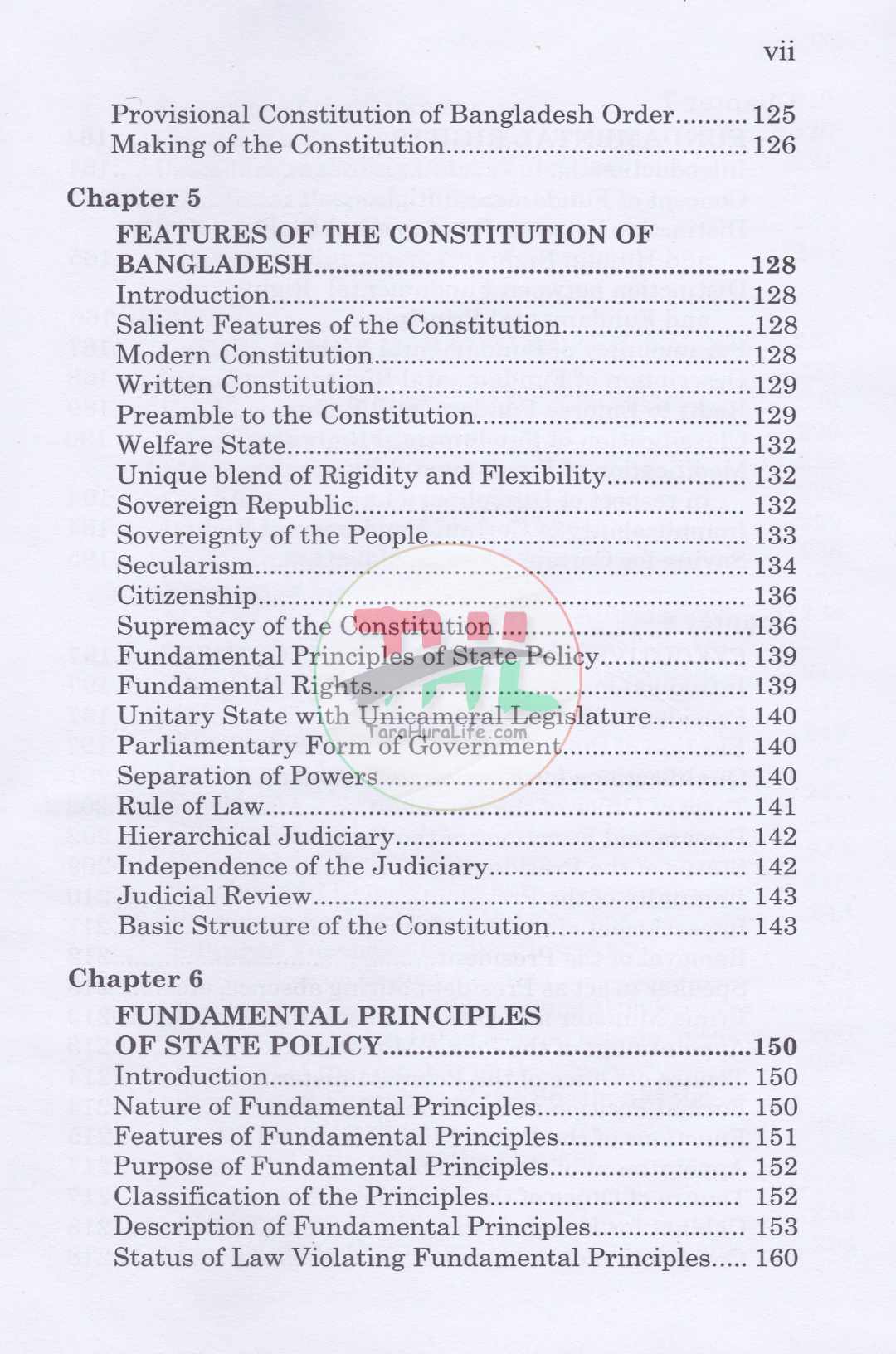 Principles of Constitutional Law