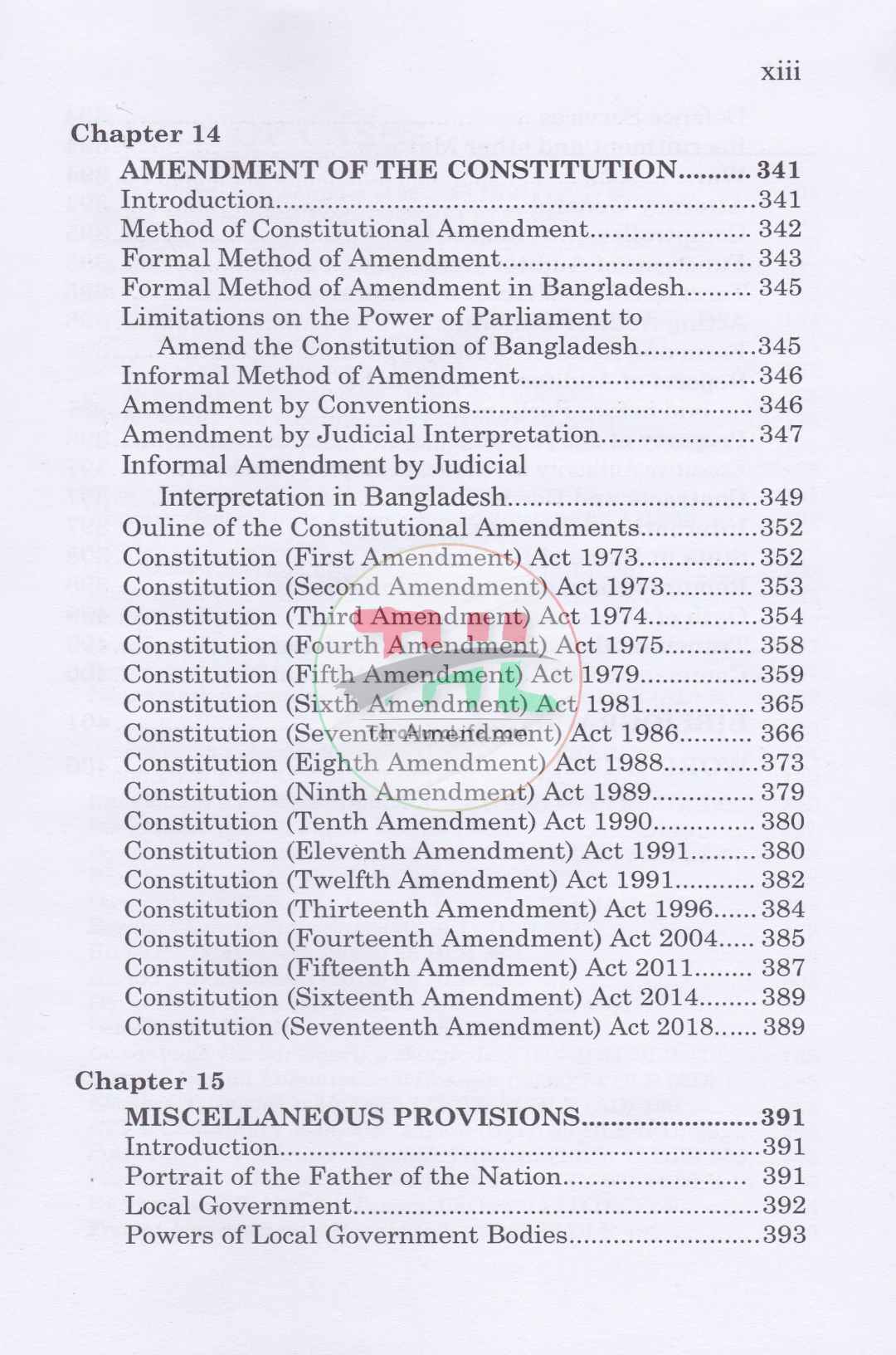 Principles of Constitutional Law