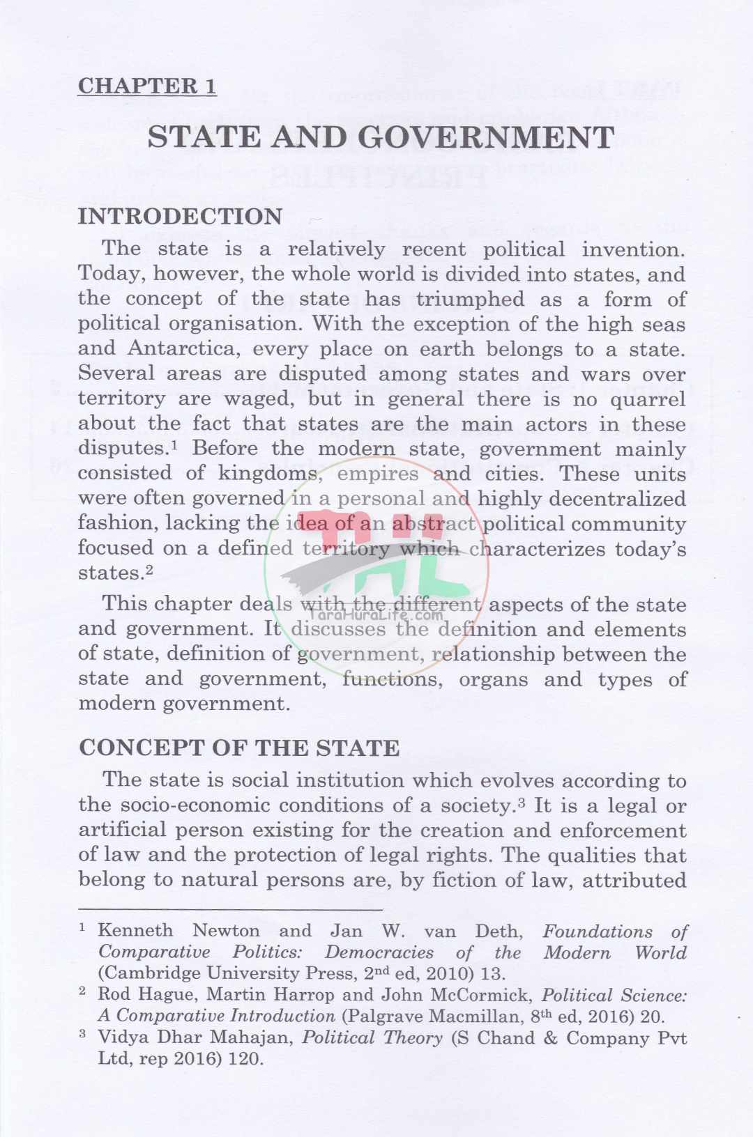 Principles of Constitutional Law