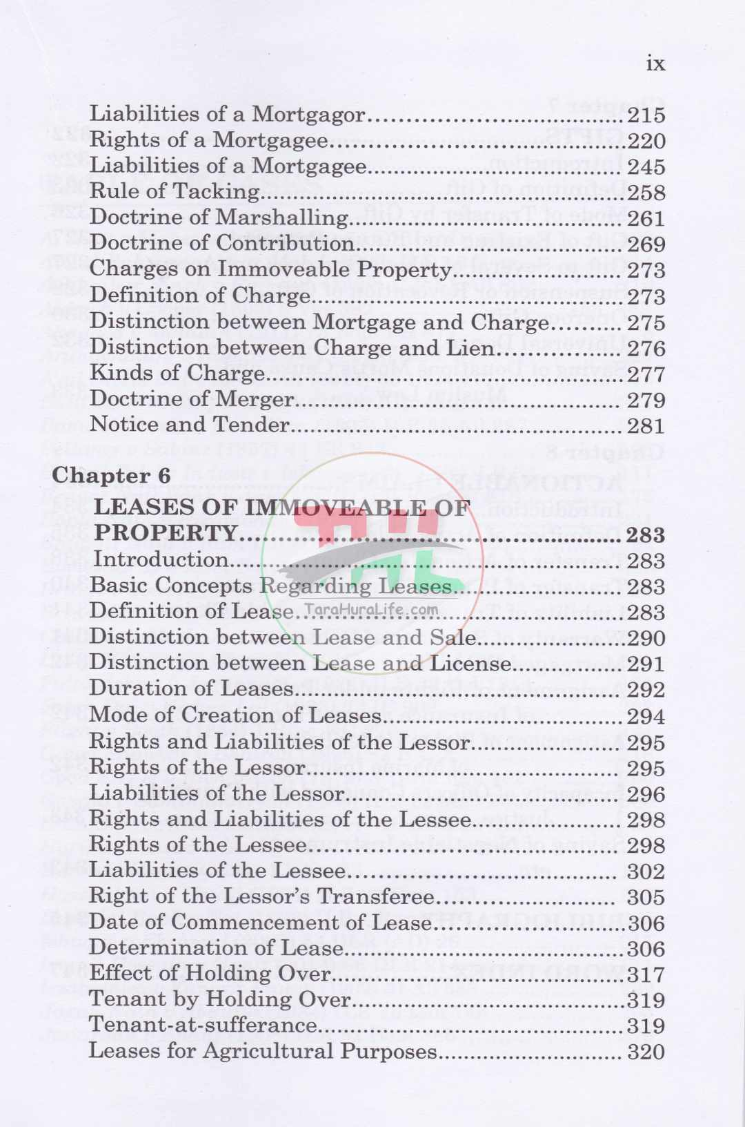 Transfer of Property Law