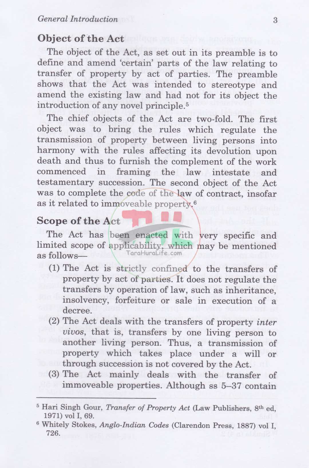 Transfer of Property Law