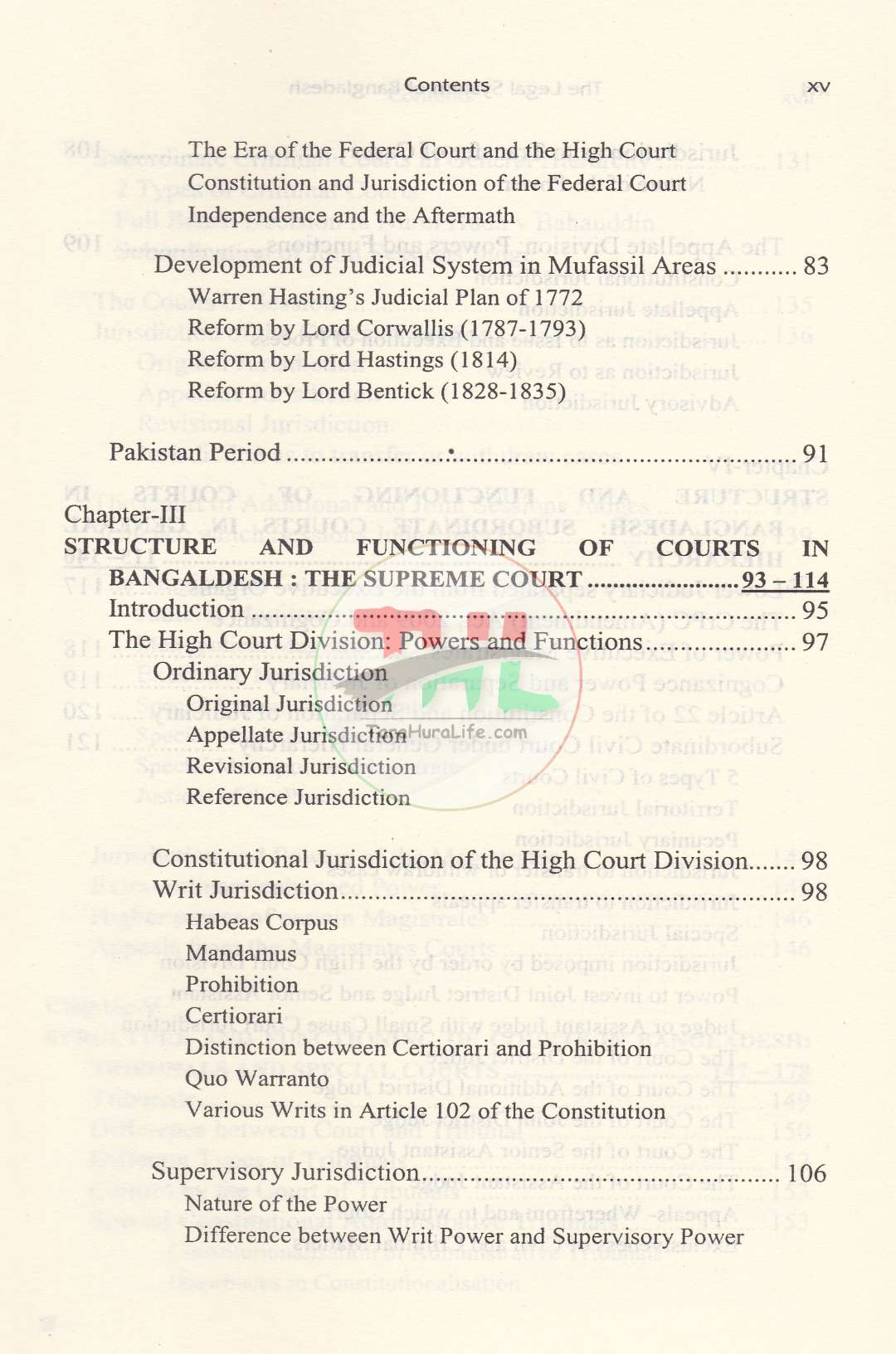 The Legal System of Bangladesh