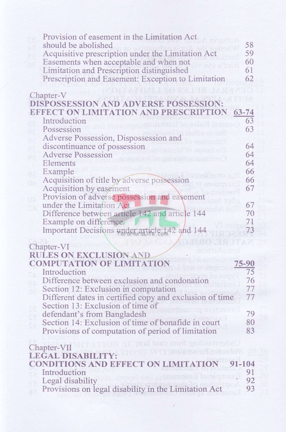 The Law on Limitation and Prescription in Bangladesh