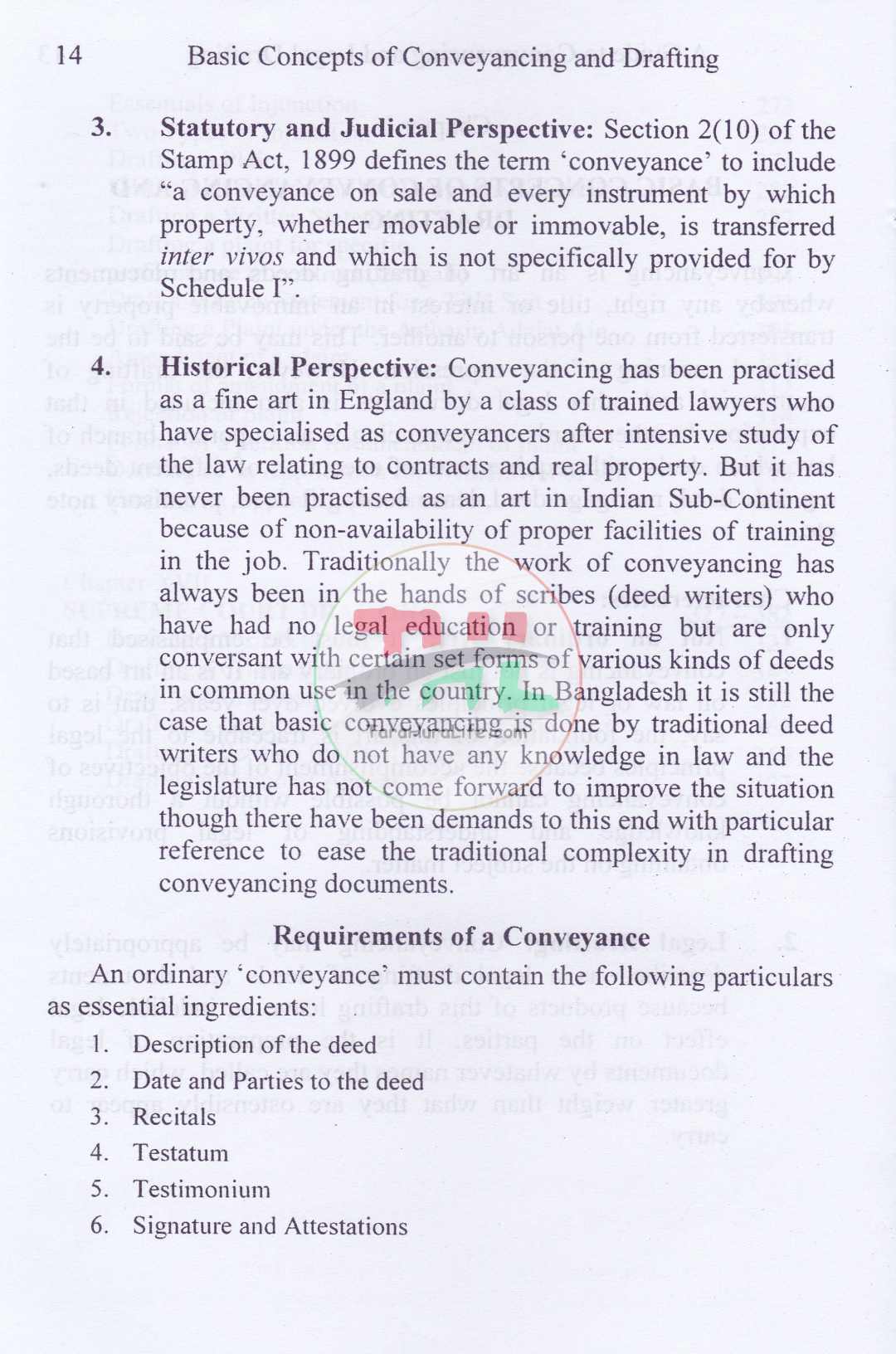 A Guide to Conveyancing and Legal Drafting