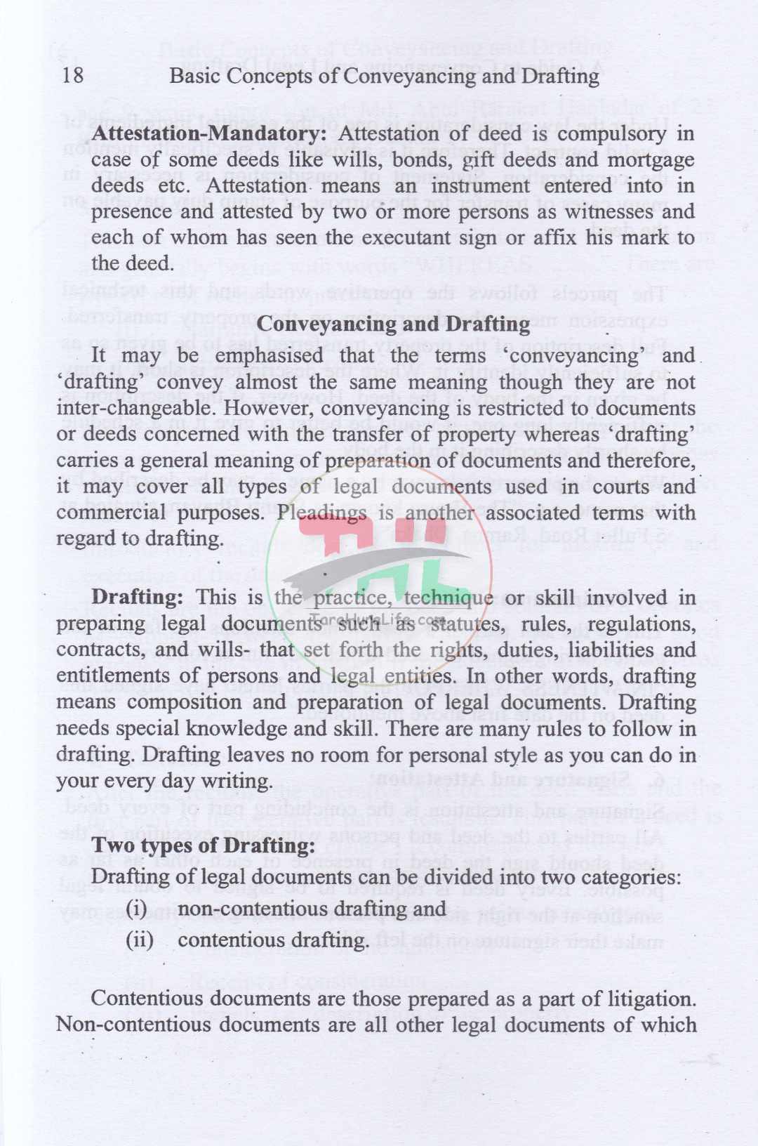 A Guide to Conveyancing and Legal Drafting