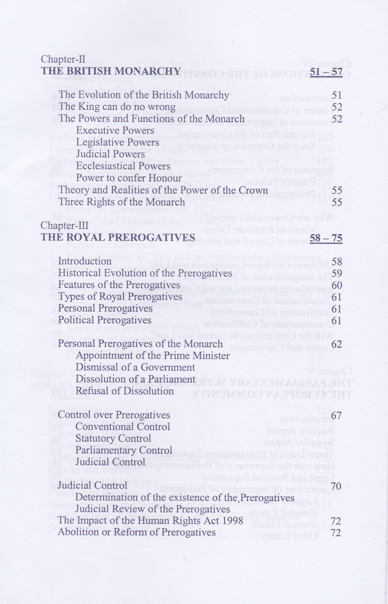 The Modern British Constitution: Theory and Practice