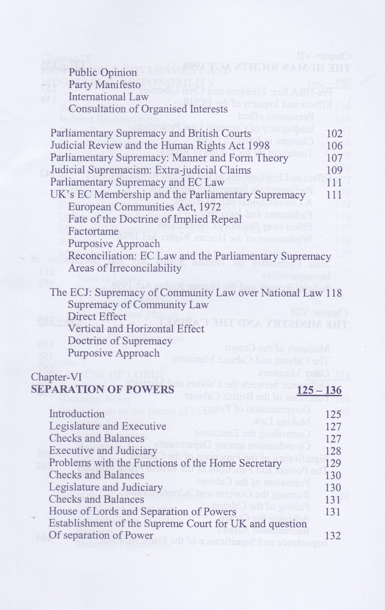 The Modern British Constitution: Theory and Practice