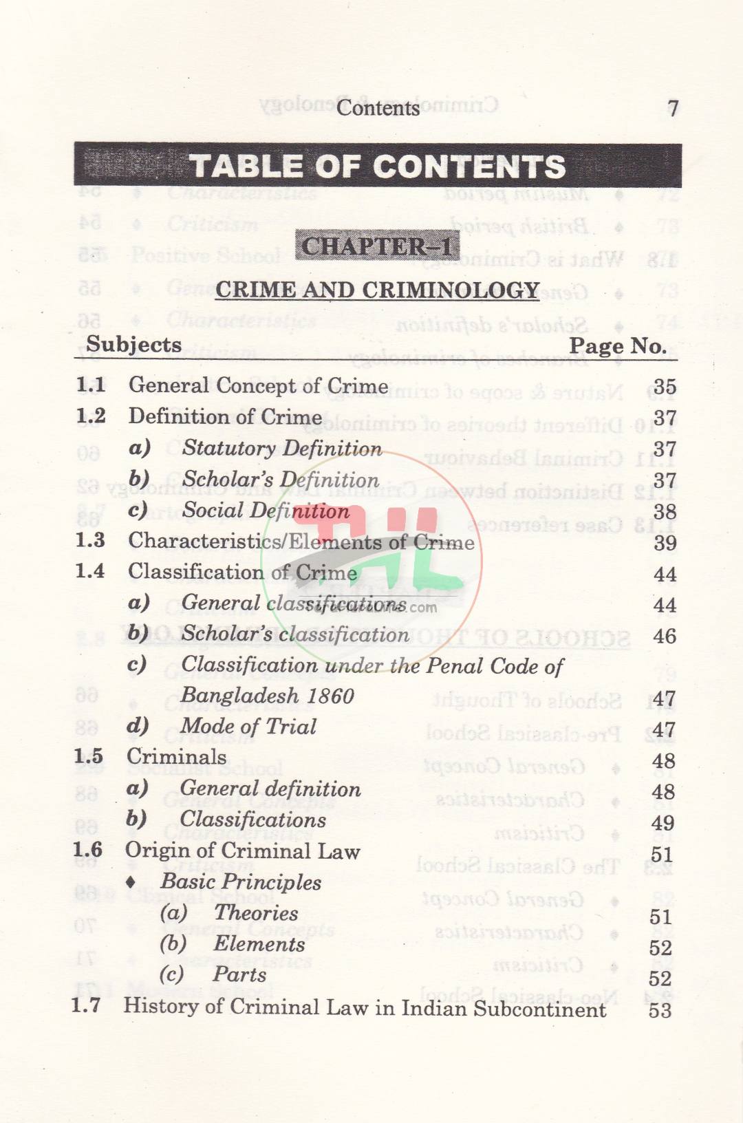 Criminology & Penology