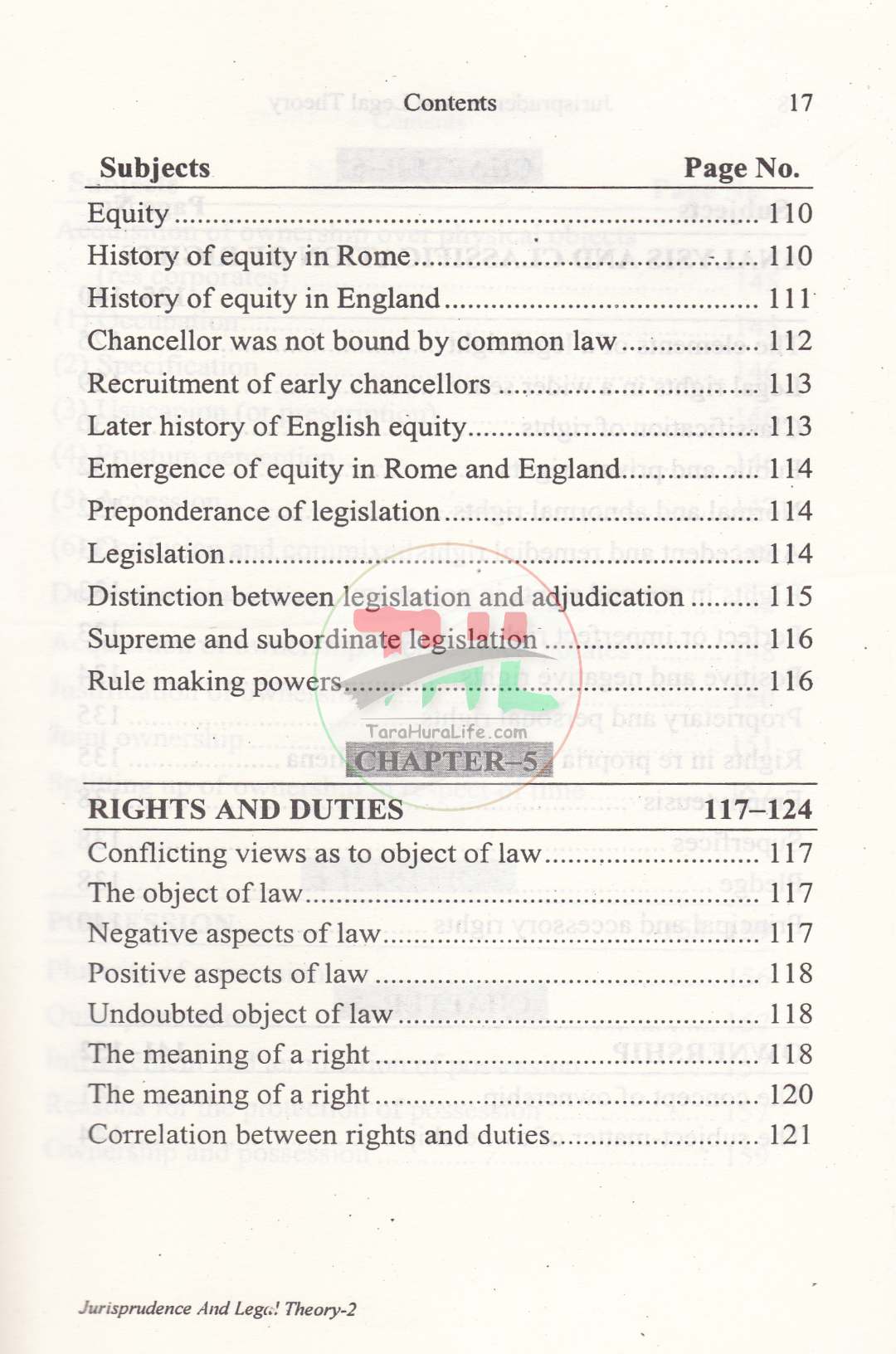 Jurisprudence & Legal Theory