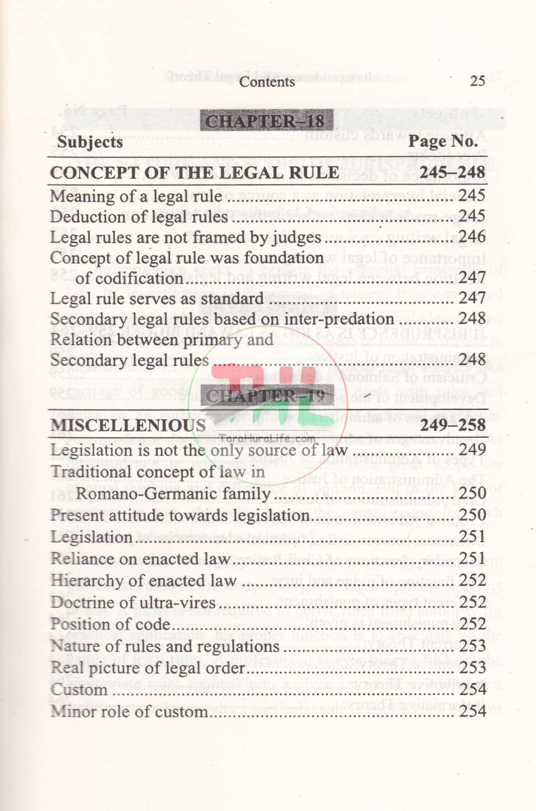 Jurisprudence & Legal Theory