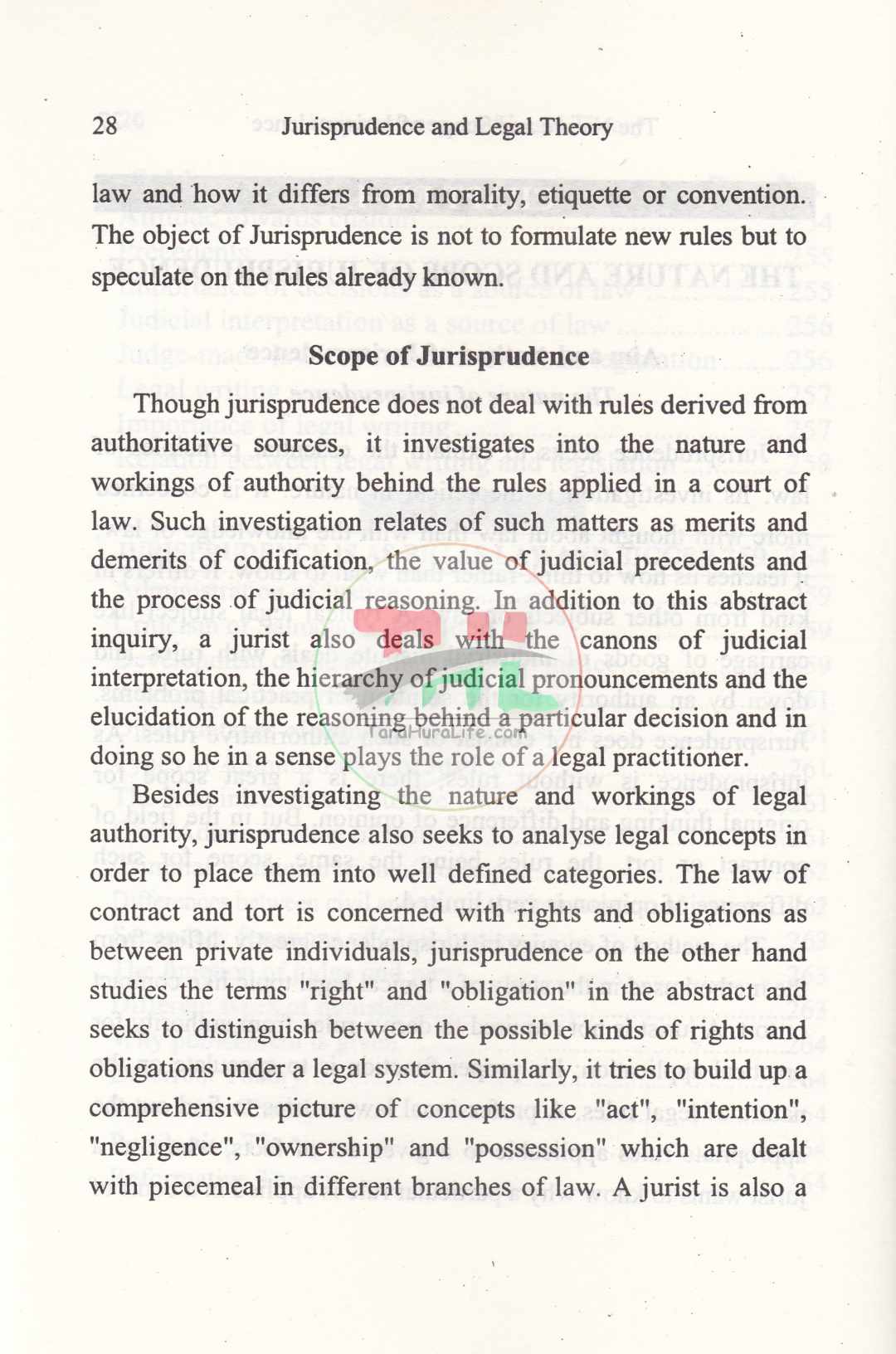 Jurisprudence & Legal Theory