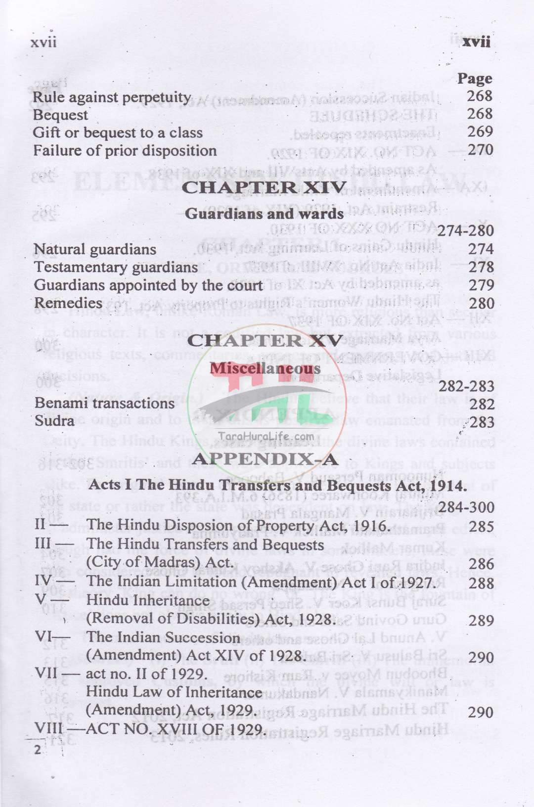 Elements of Hindu Law