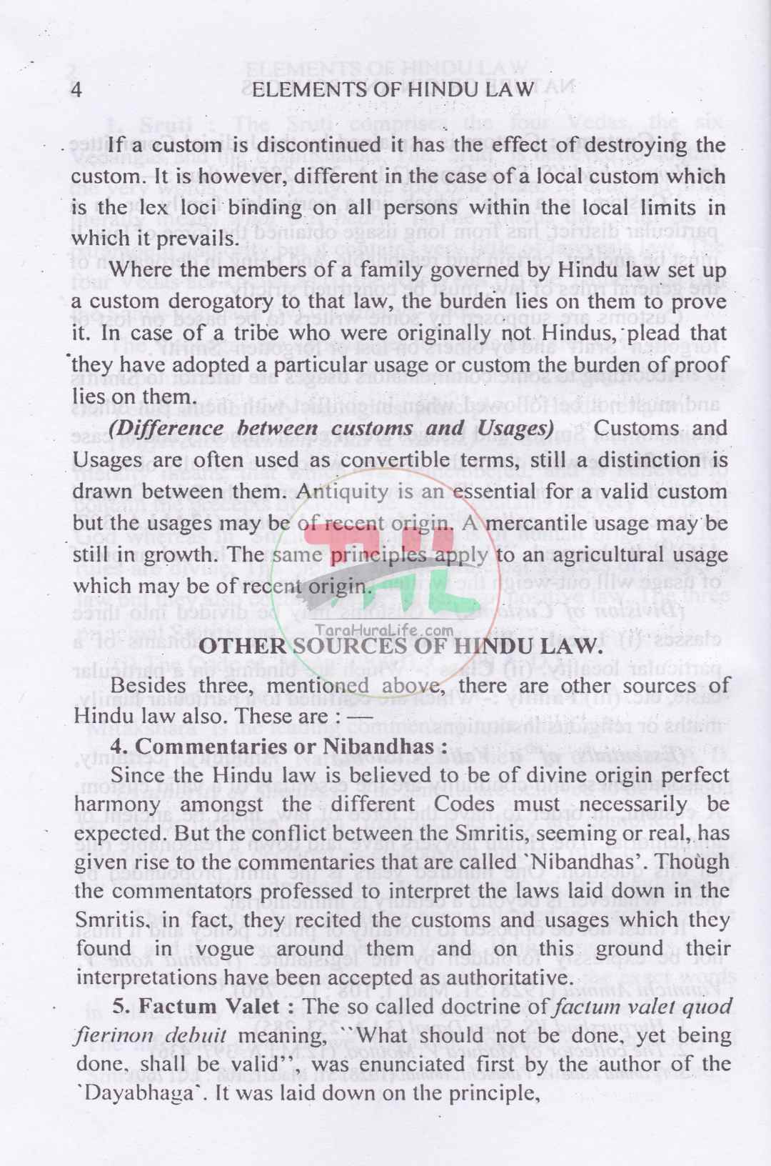 Elements of Hindu Law
