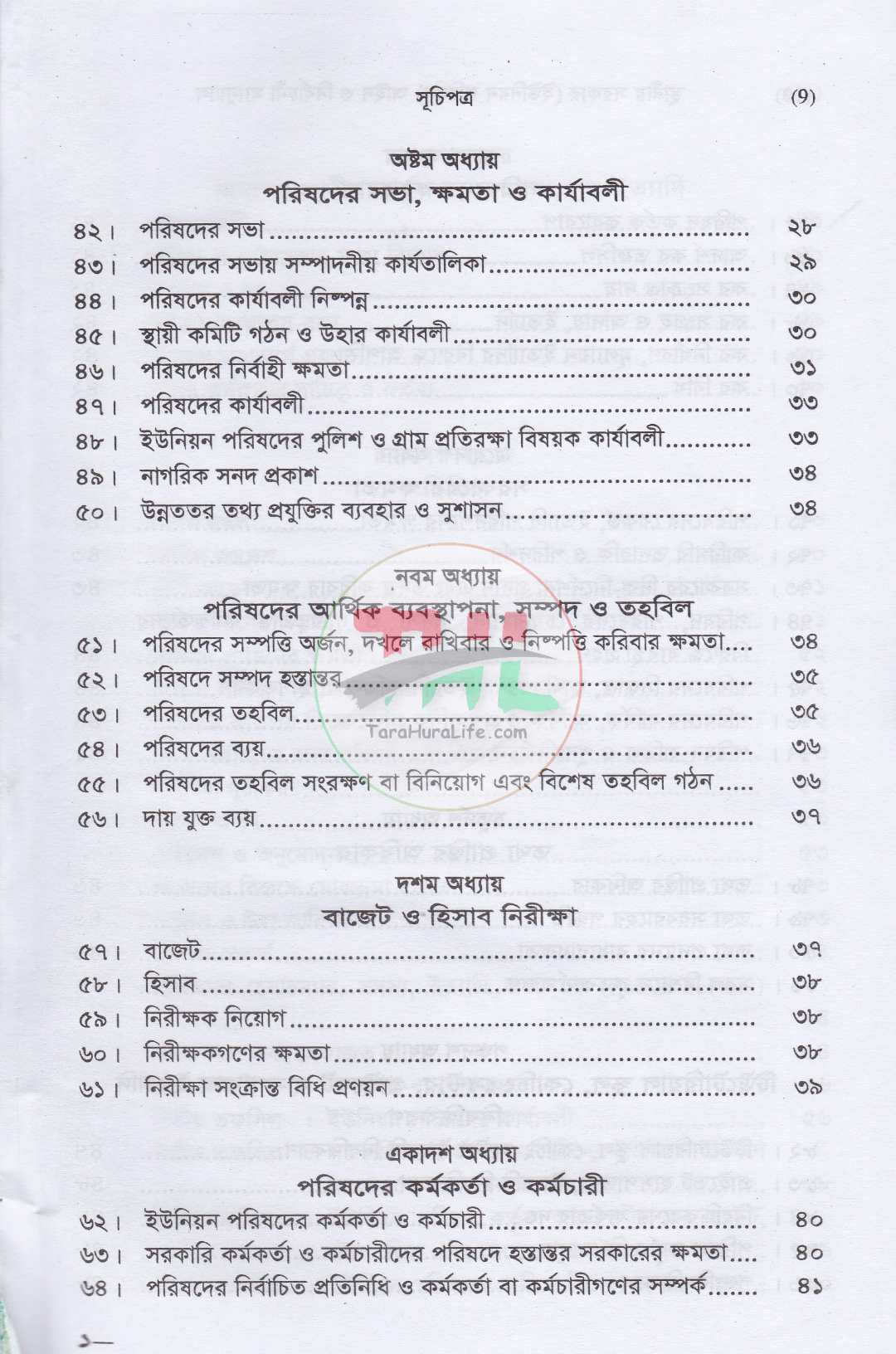 স্থানীয় সরকার (ইউনিয়ন পরিষদ) আইন ও নির্বাচনী ম্যানুয়াল