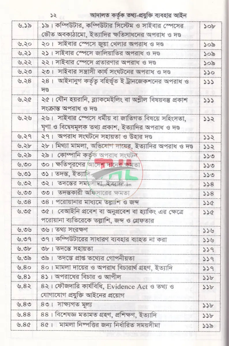 আদালত কর্তৃক তথ্য প্রযুক্তি ব্যবহার আইন ও প্রাকটিস নির্দেশনা ম্যানুয়াল Law Books