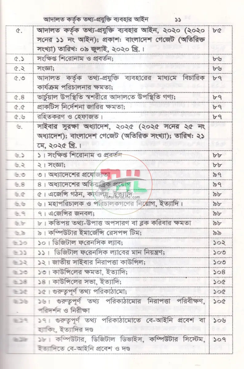 আদালত কর্তৃক তথ্য প্রযুক্তি ব্যবহার আইন ও প্রাকটিস নির্দেশনা ম্যানুয়াল Law Books