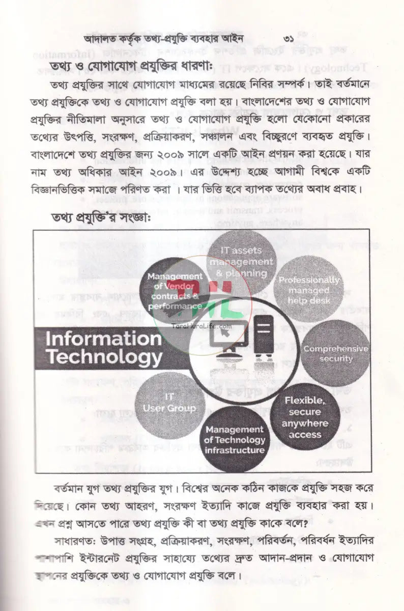 আদালত কর্তৃক তথ্য প্রযুক্তি ব্যবহার আইন ও প্রাকটিস নির্দেশনা ম্যানুয়াল Law Books