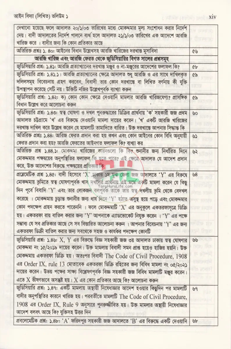আইন বিদ্যা লিখিত Law Books